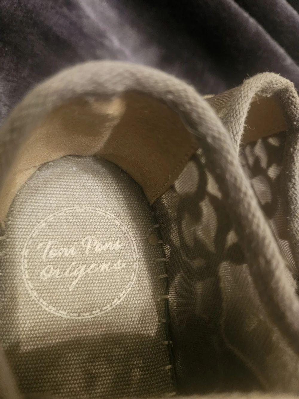 Olive Lace Espadrille Sneakers with Lace-Up Front